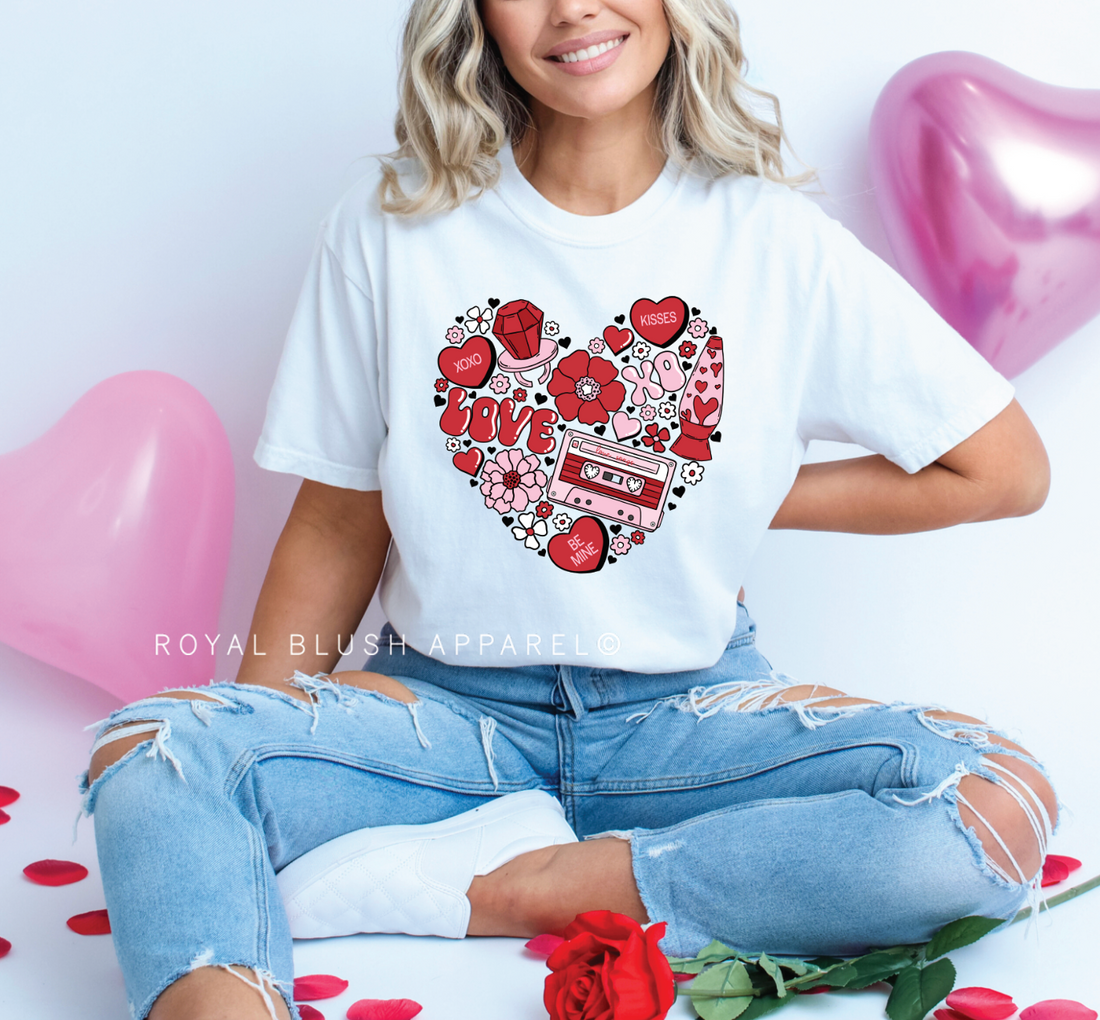 Ring Pop Heart Relaxed Unisex T-shirt