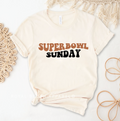 Superbowl Sunday graphic T-shirt