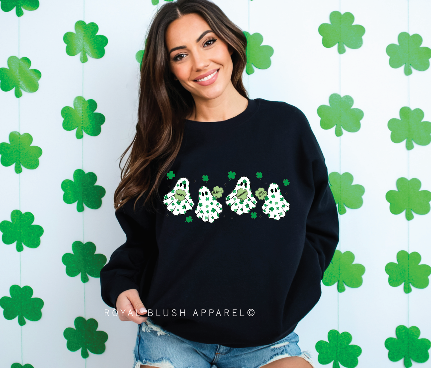 Green Ghosts Sweatshirt