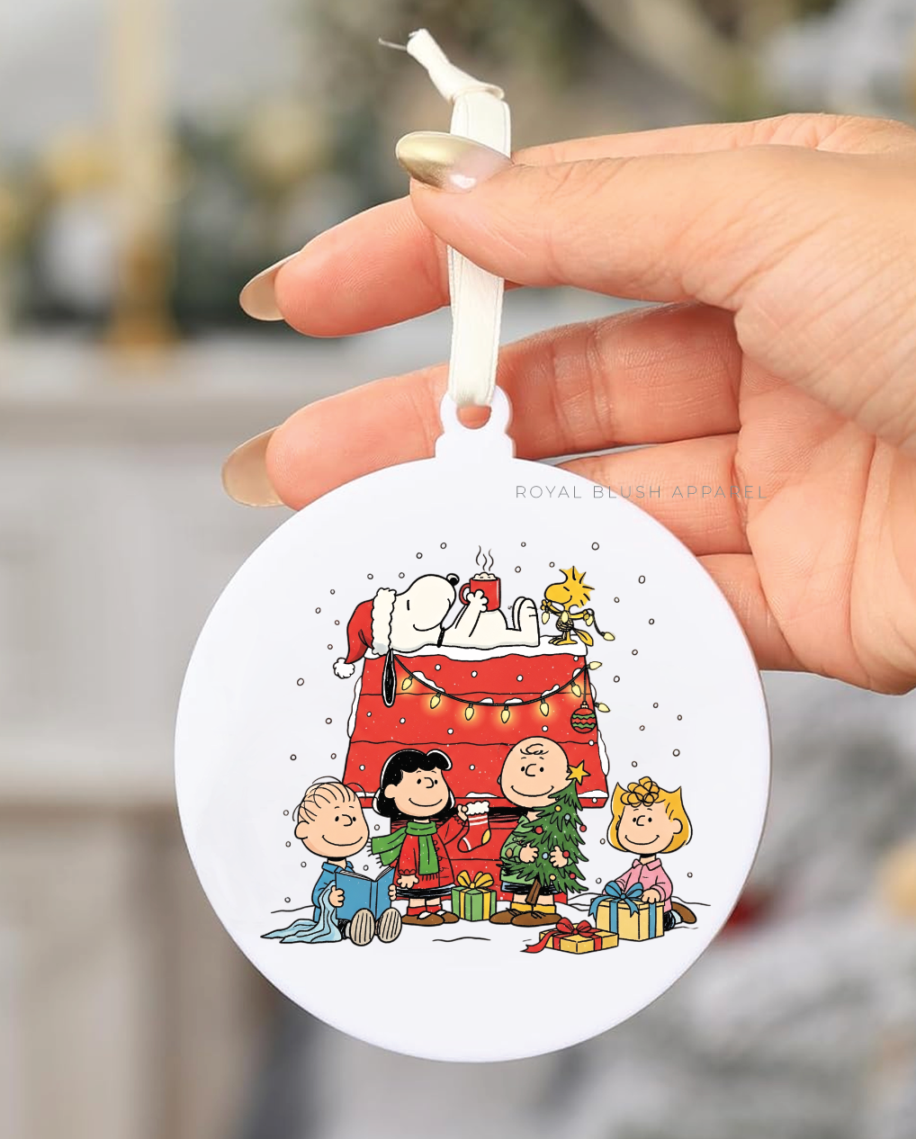 Snoopy Doghouse Acrylic Ornament