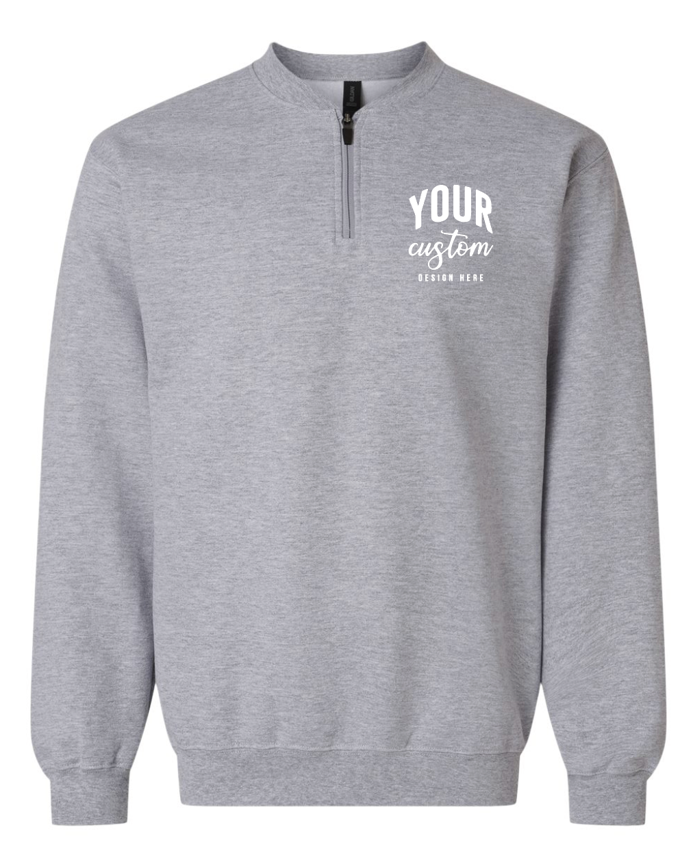 Custom Quarter Zip Sweater