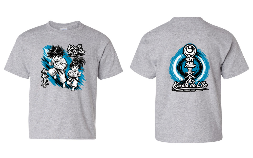 Karaté De L'île Cotton Youth T-Shirt