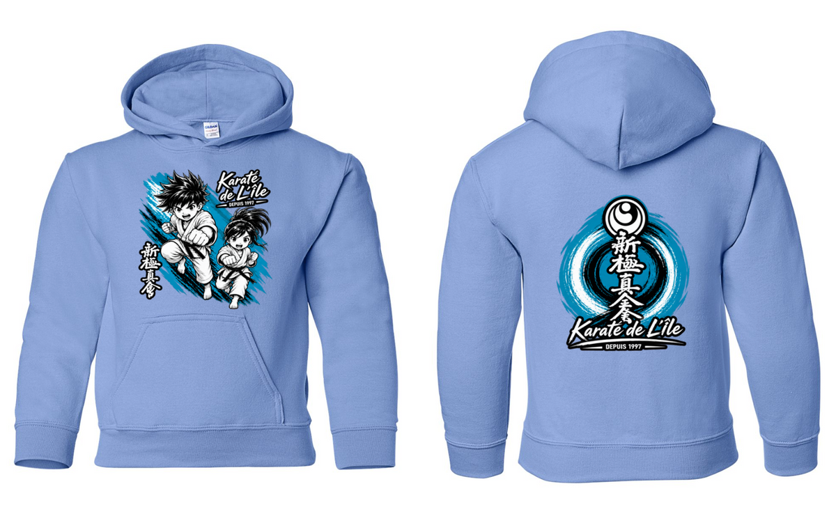 Karaté De L'île Youth Hoodie