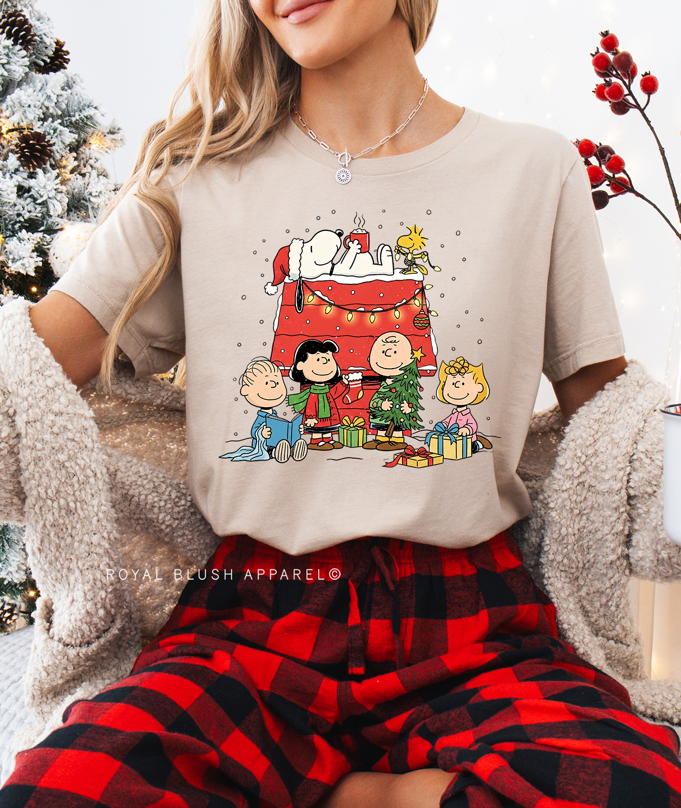 Snoopy Doghouse Relaxed Unisex T-shirt