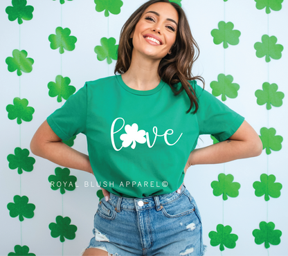 ☘T-shirt unisexe décontracté