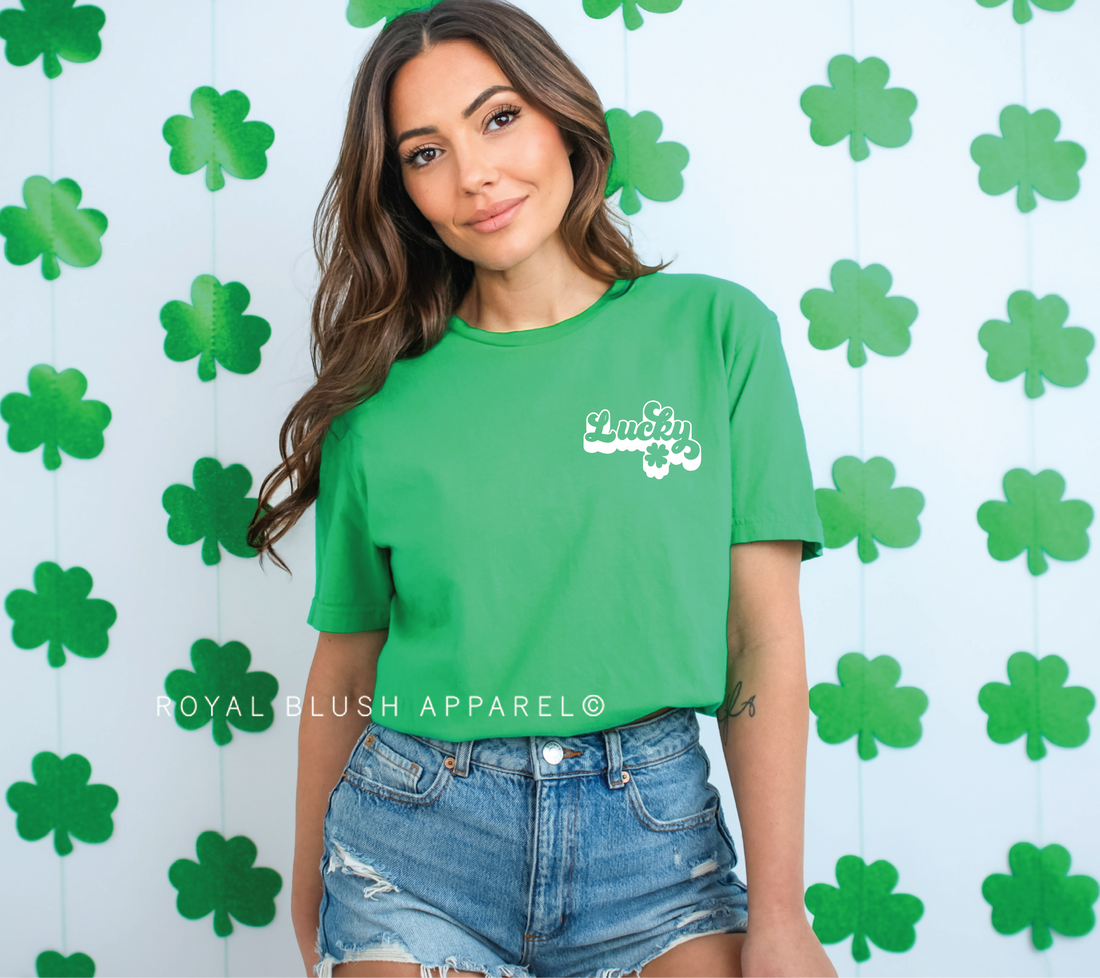 Lucky Retro Relaxed Unisex T-shirt
