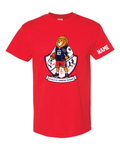 St Edmund Basketball Mascot Cotton T-Shirt