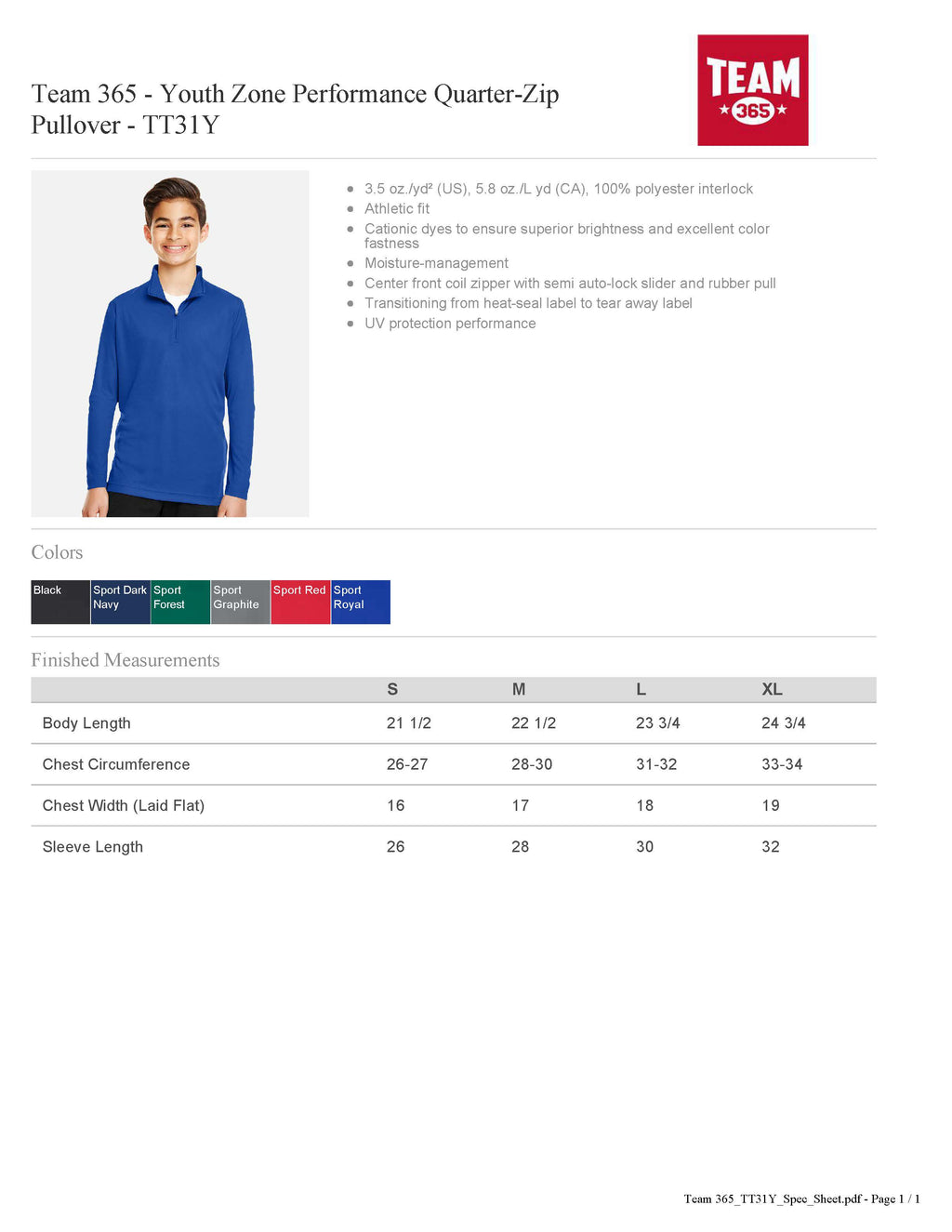 Mascotte Beacon Hill T-shirt en coton