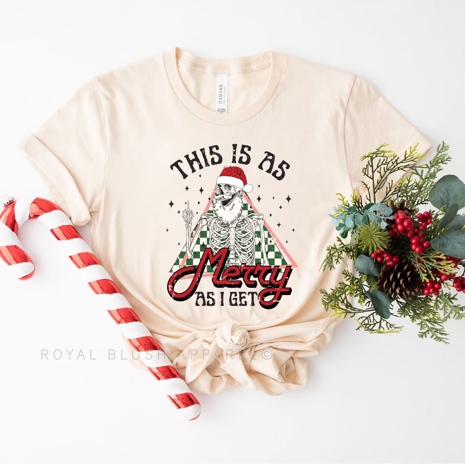 This Is As Merry As I Get Relaxed Unisex T-shirt