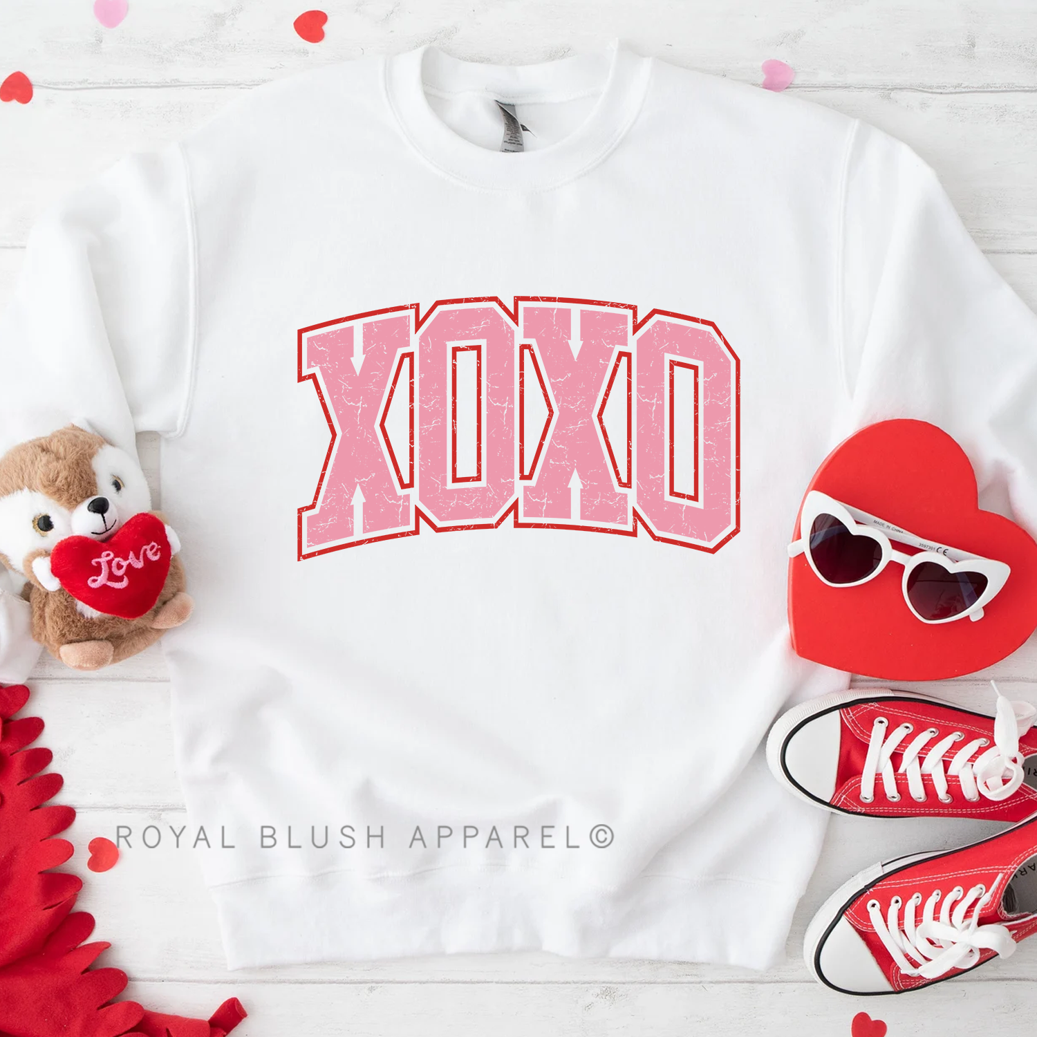 Varsity XOXO Sweatshirt