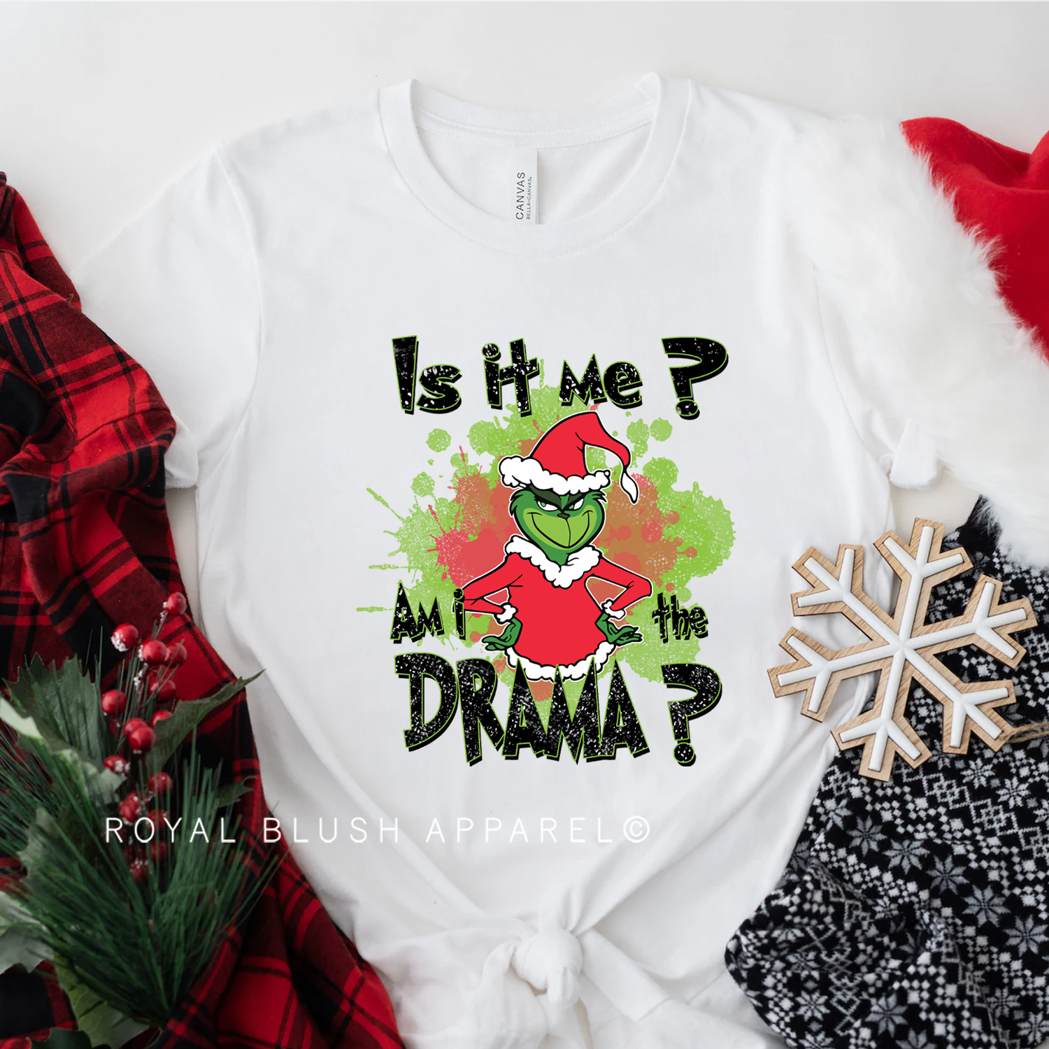 Is It Me? Am I The Drama? Relaxed Unisex T-shirt