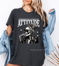Skeleton Apparently I Have An Attitude halloween T-shirt