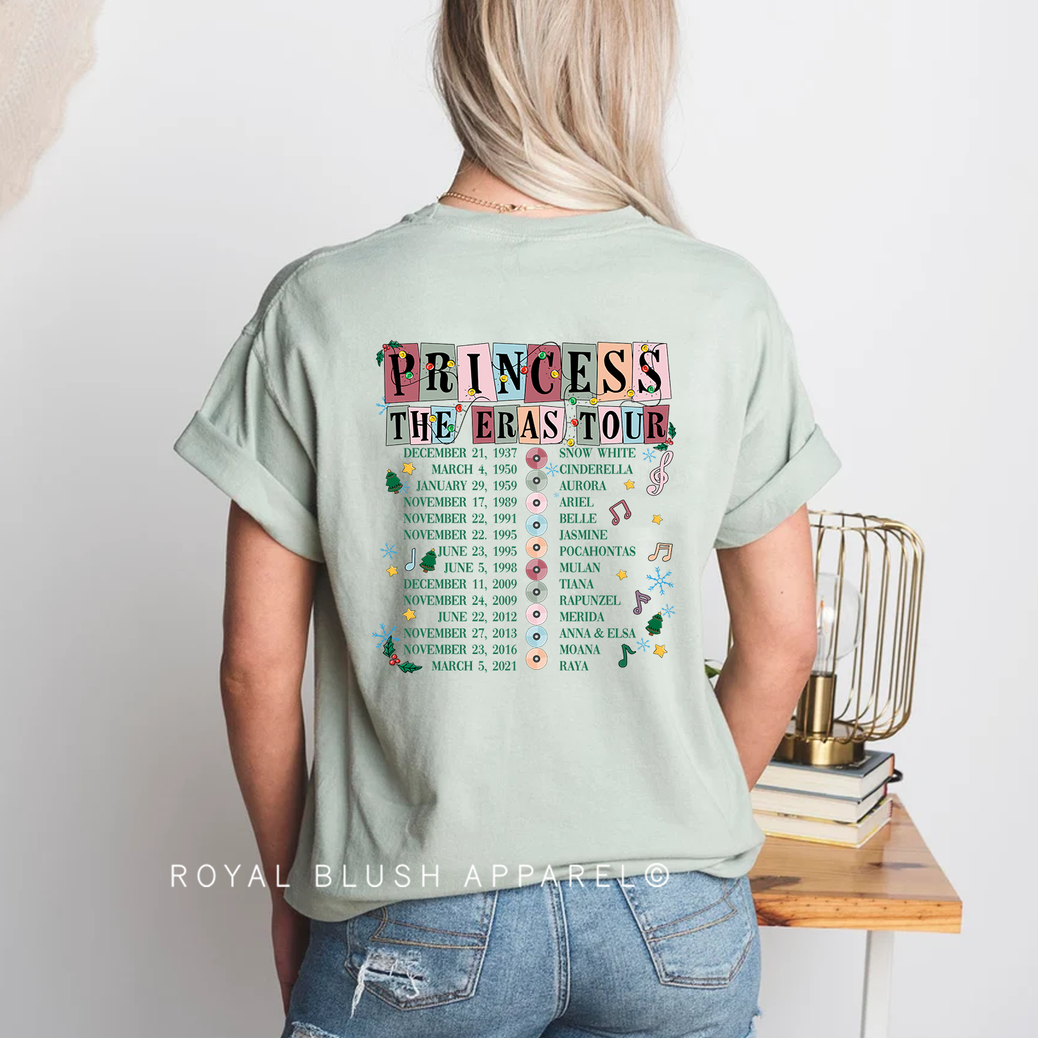 Princess The Eras Tour Relaxed Unisex T-shirt