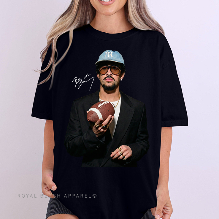 Bad Bunny Full Color Relaxed Unisex T-shirt