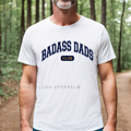 Badass Dads Club graphic T-shirt
