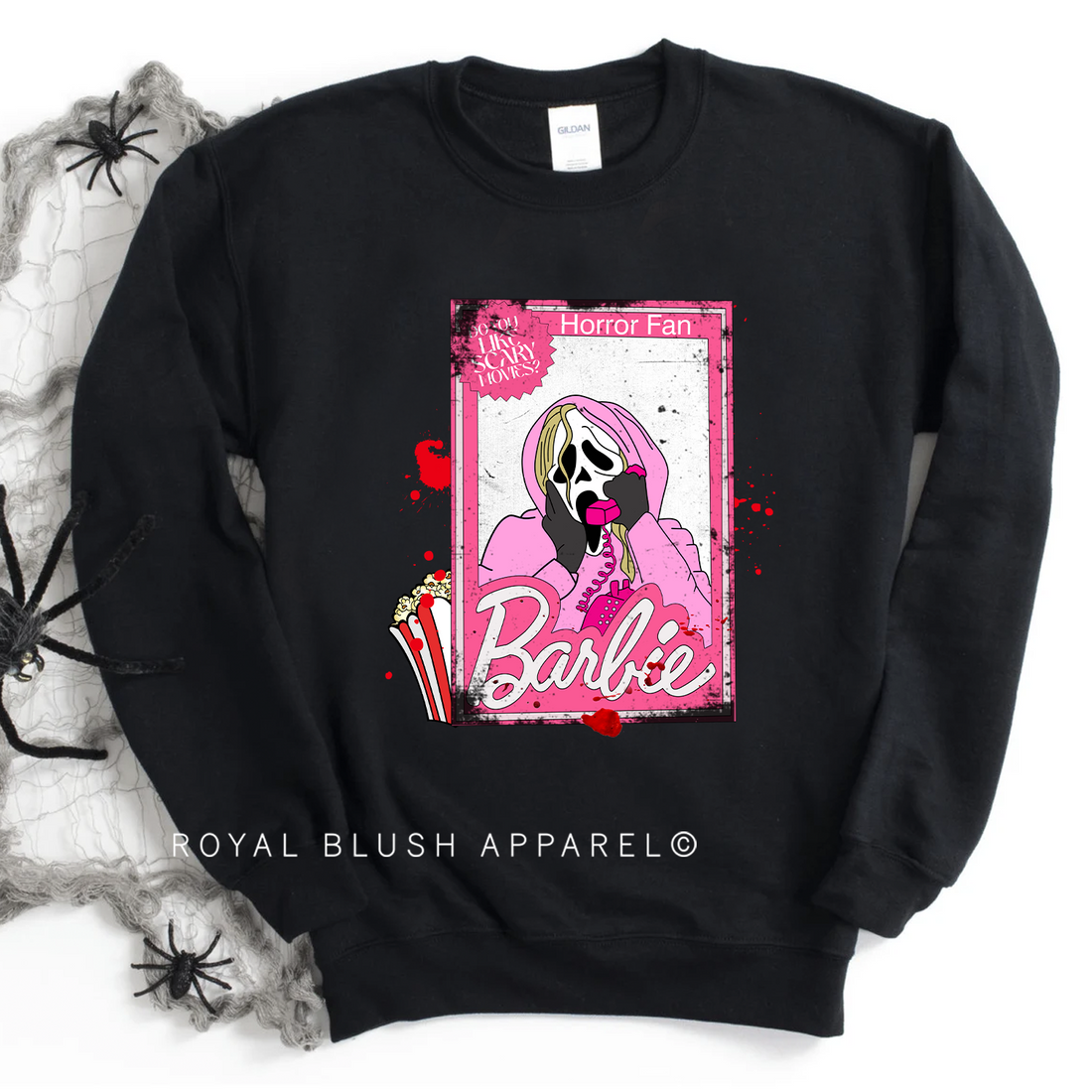 Barbie Scream Visage Sweat-shirt