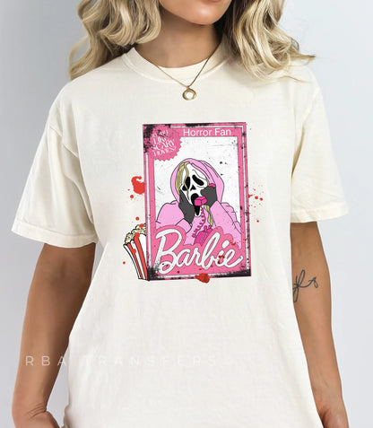 Barbie Scream Face Relaxed Unisex T-shirt