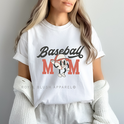 Baseball Mom Relaxed Unisex T-shirt