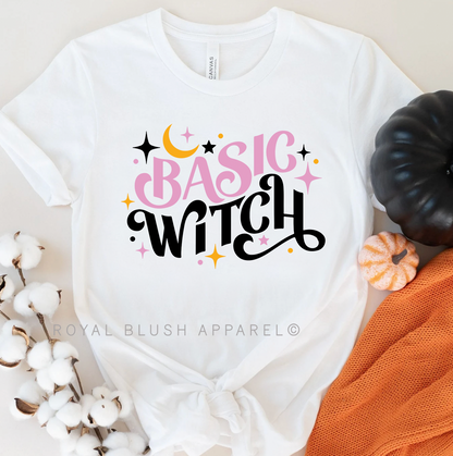 T-shirt unisexe décontracté Basic Witch