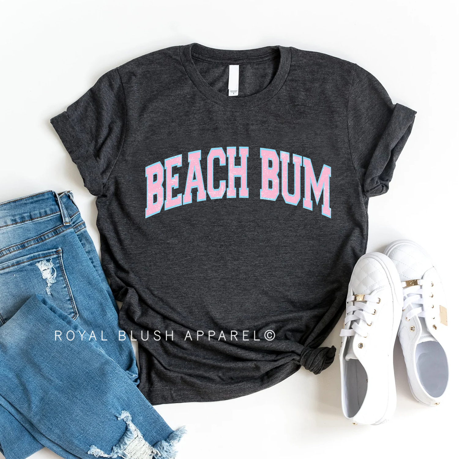 T-shirt Unisexe Détendu Beach Bum