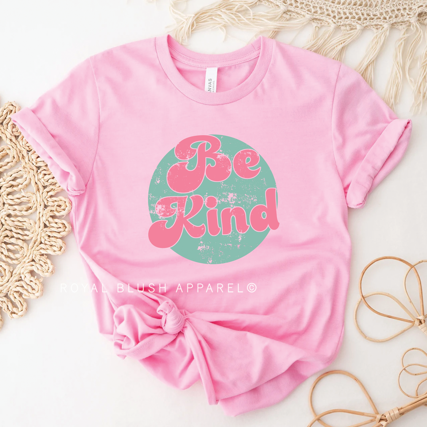 Circle Be Kind Relaxed Unisex T-shirt