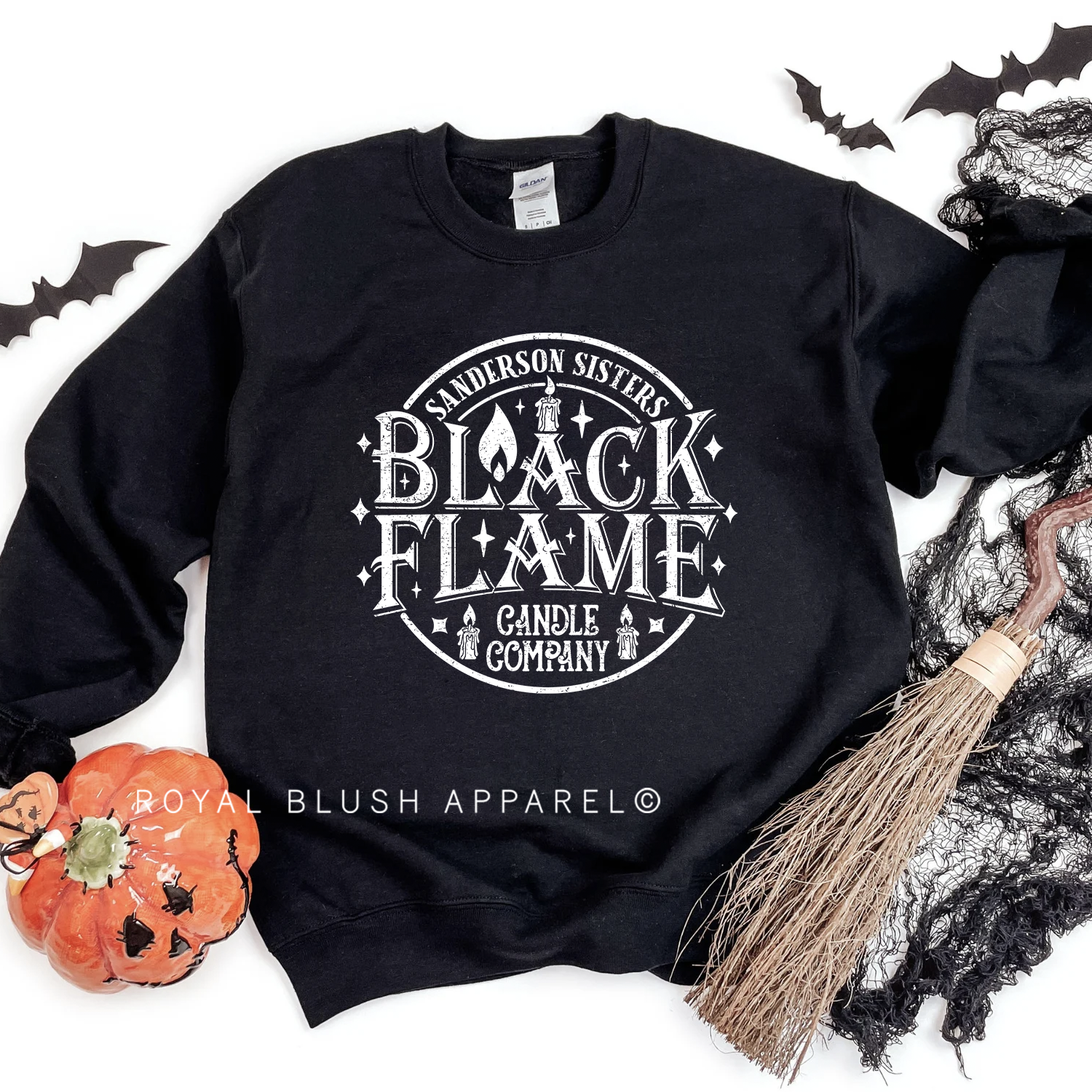 Black Flame Sweatshirt