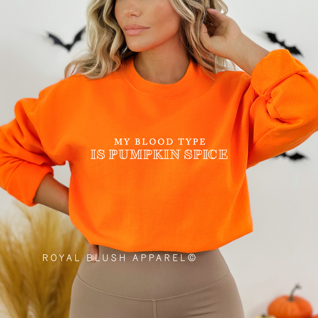 My Blood Type Is Pumpkin Spice Sweatshirt