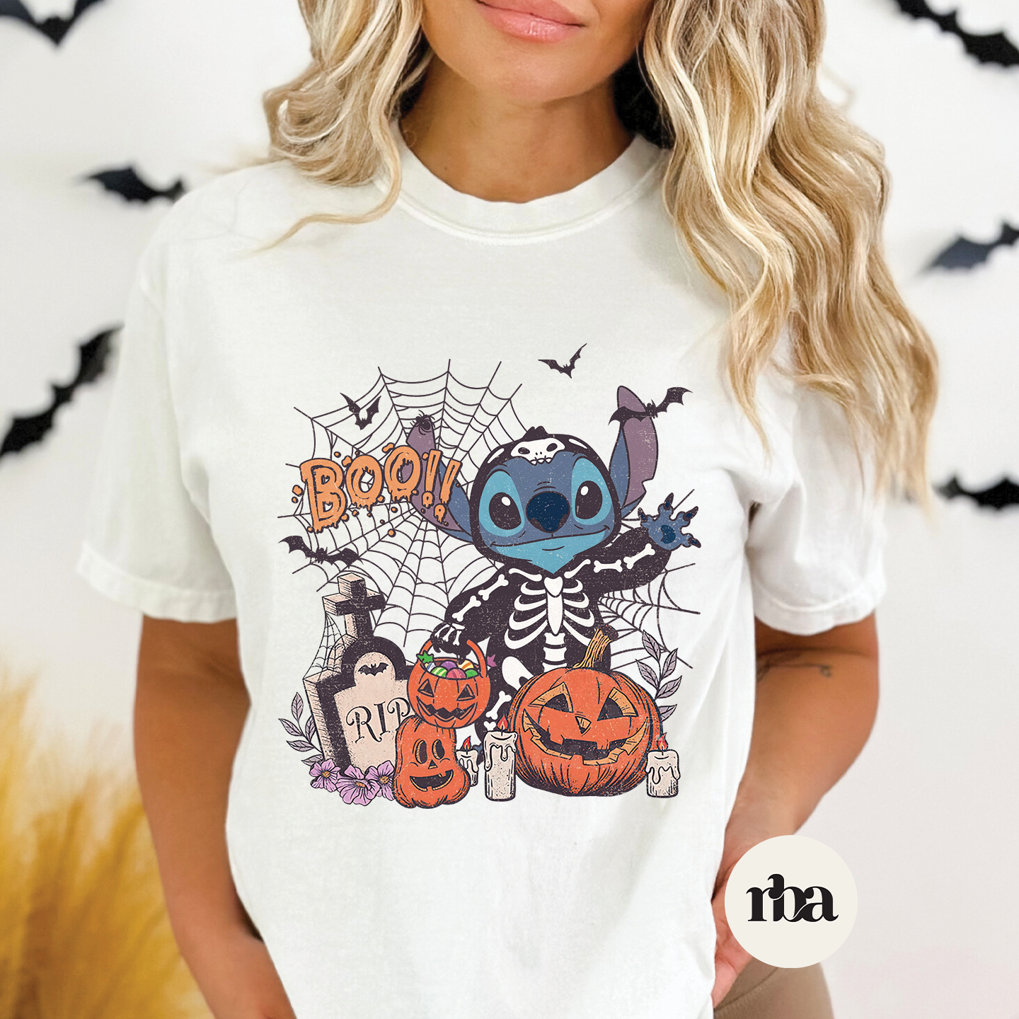 Boo Stitch Fall T-shirt