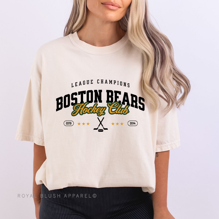 Boston Bears Heated Rivalry Relaxed Unisex T-shirt