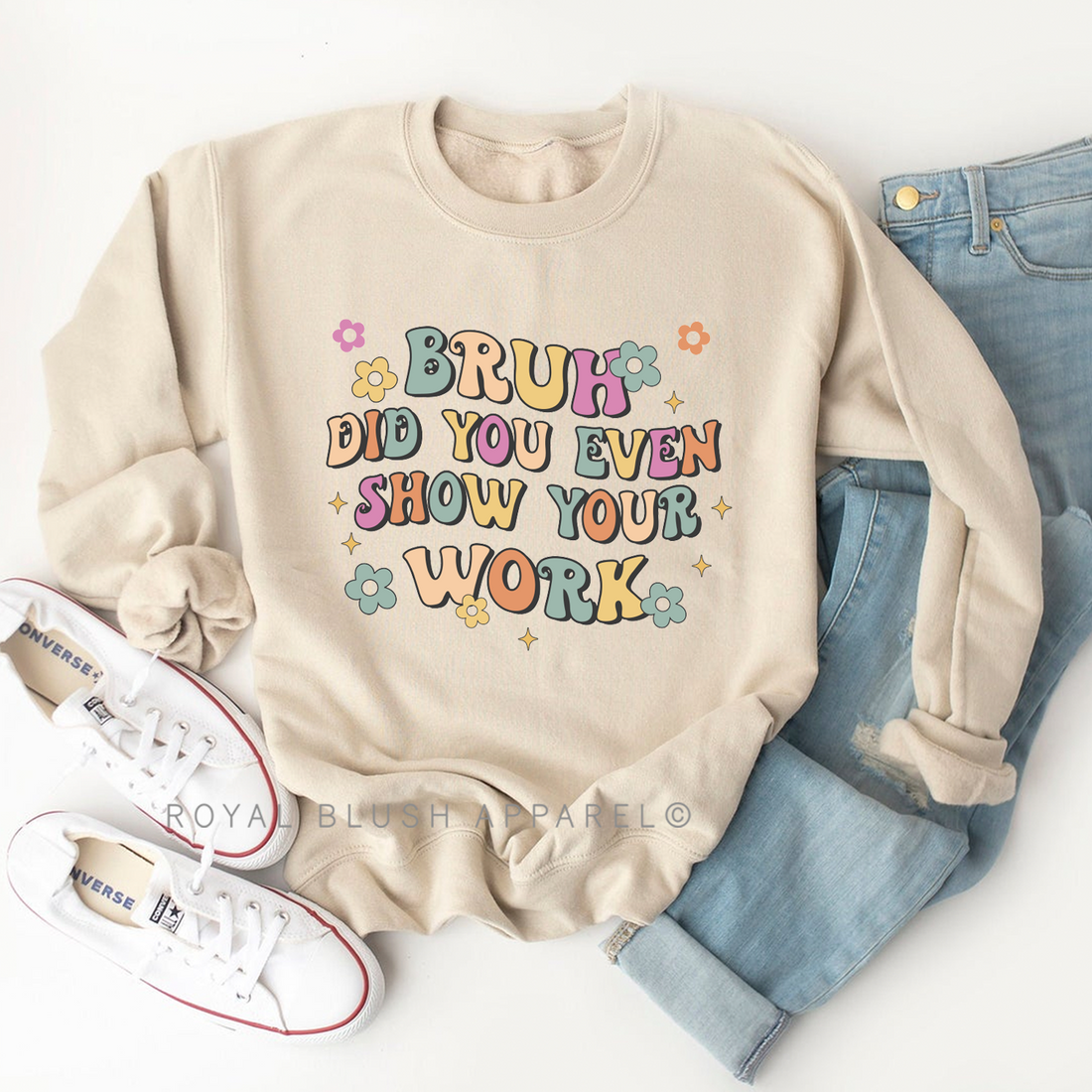 Bruh as-tu même montré ton sweat-shirt de travail