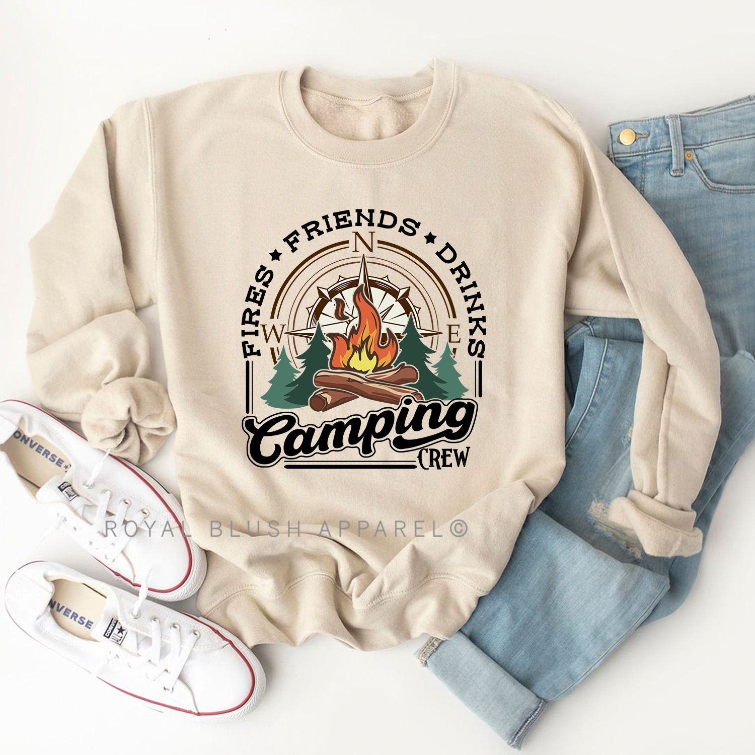 Camping Crew Sweatshirt