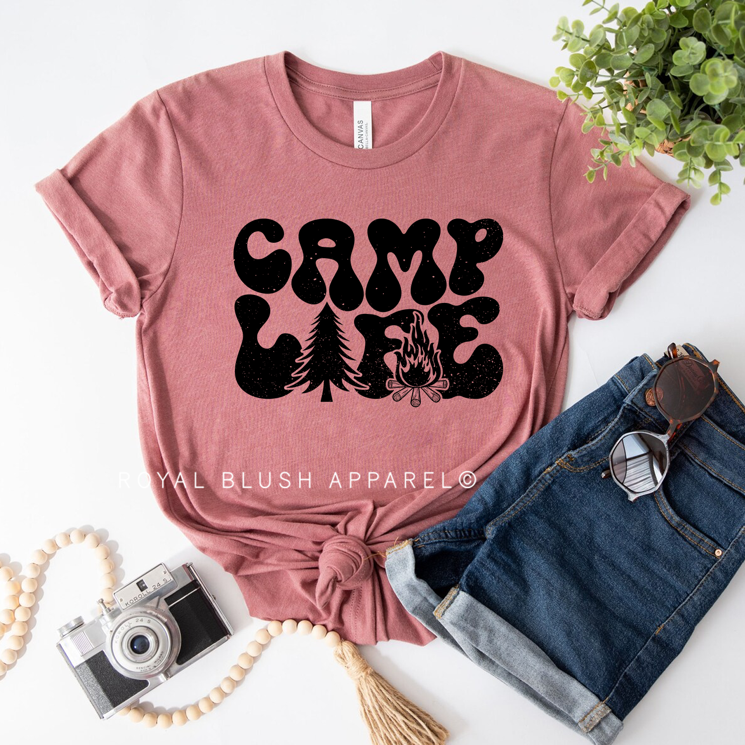 Camp Life Relaxed Unisex T-shirt
