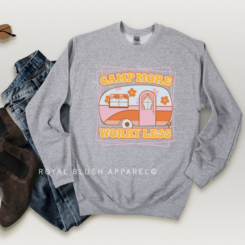 Camp Plus Inquiétude Moins Sweatshirt