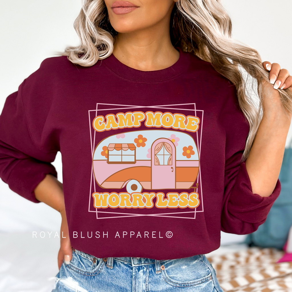 Camp Plus Inquiétude Moins Sweatshirt