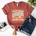Camp More Worry Less graphic T-shirt