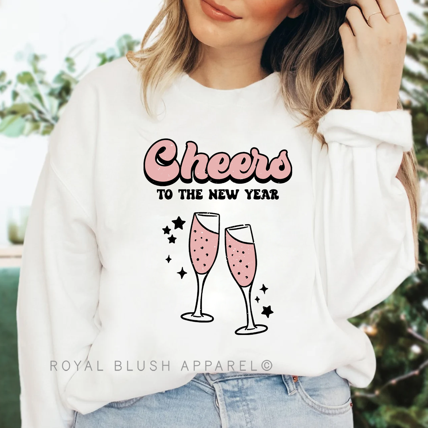 Cheers To The New Year Sweatshirt