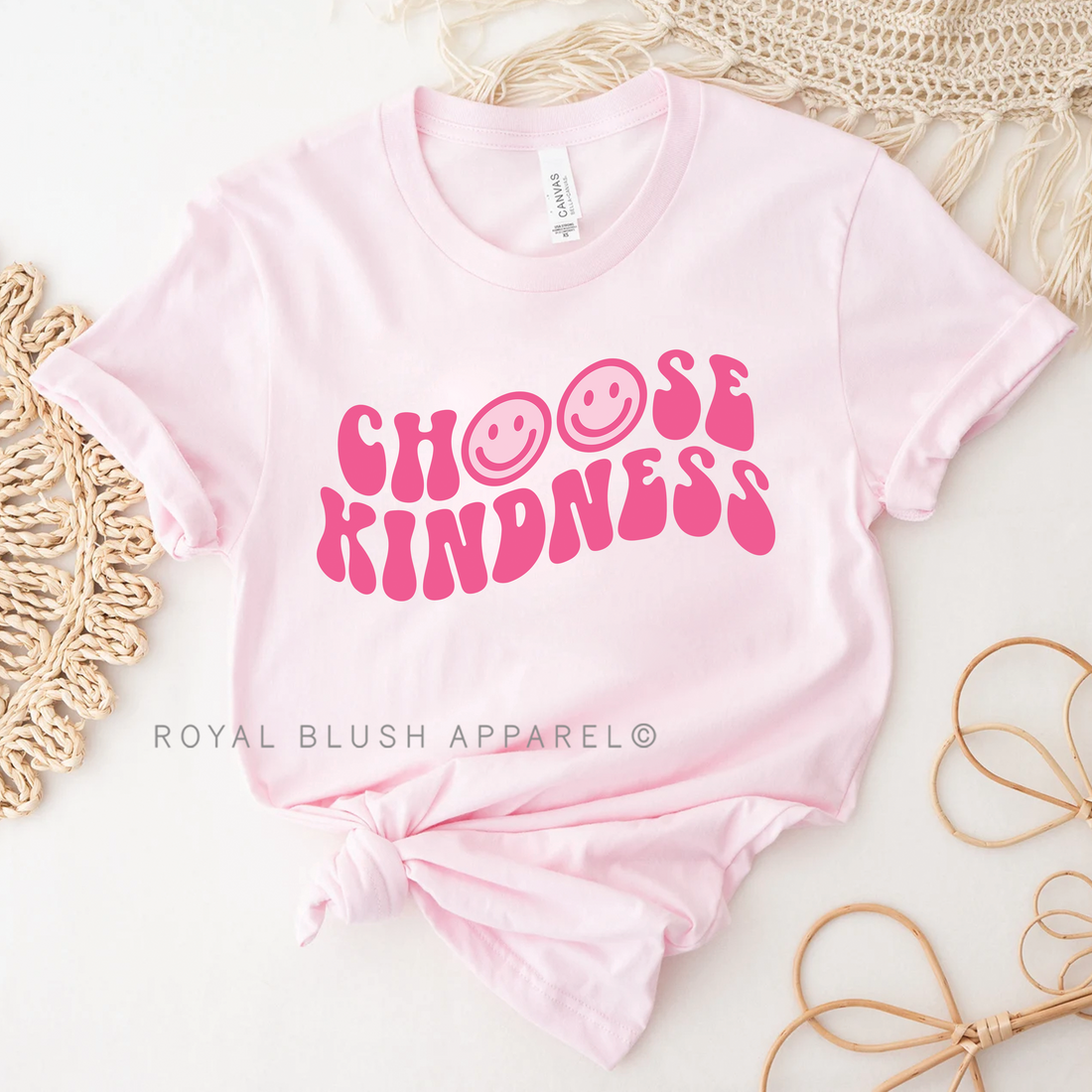 Choisissez Kindness T-shirt unisexe décontracté