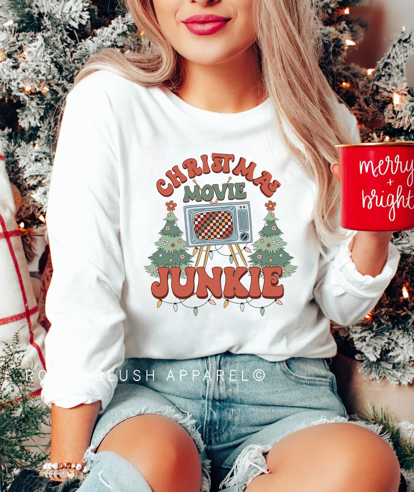 Christmas Movie Junkie Sweatshirt