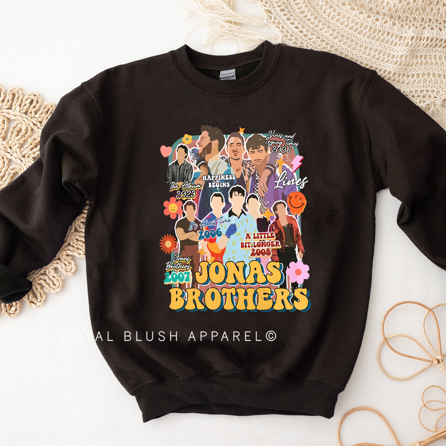 Jonas Brothers Collage Sweatshirt