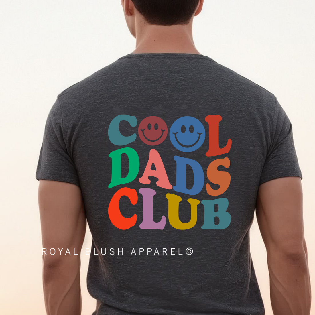 Cool Dads Club T-shirt unisexe décontracté