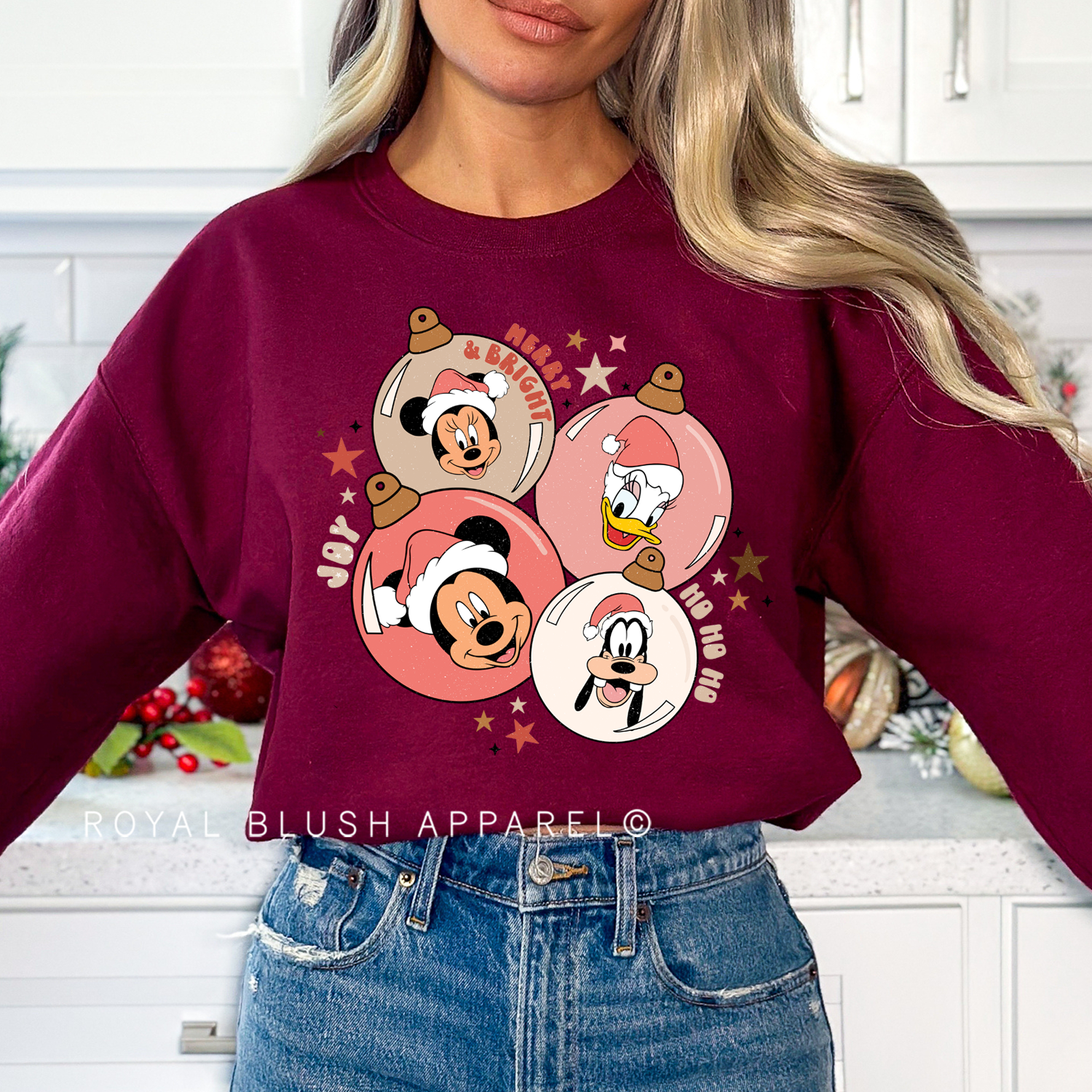 Coral Ornaments Sweatshirt