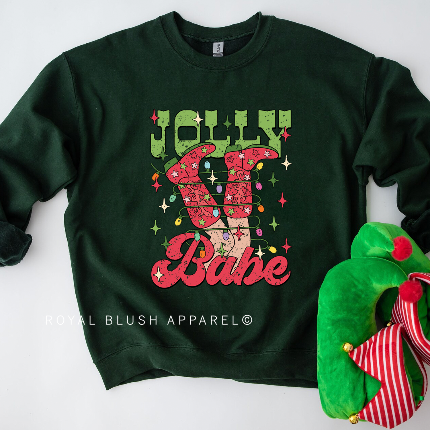 Cowgirl Jolly Babe Sweatshirt