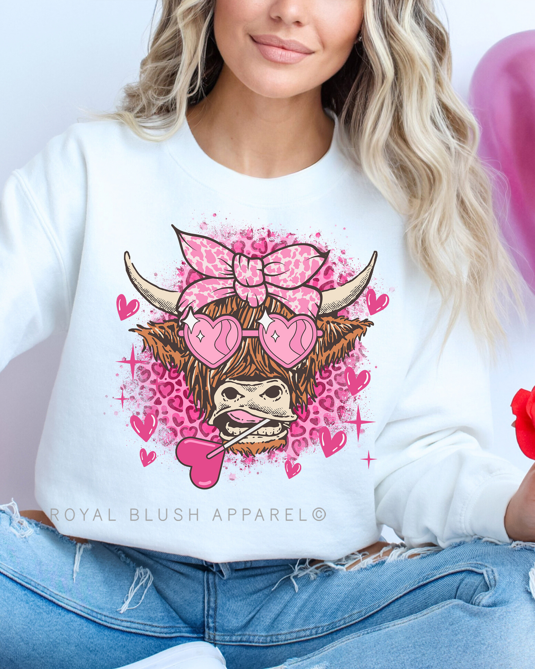 Cow Lollipop Sweatshirt