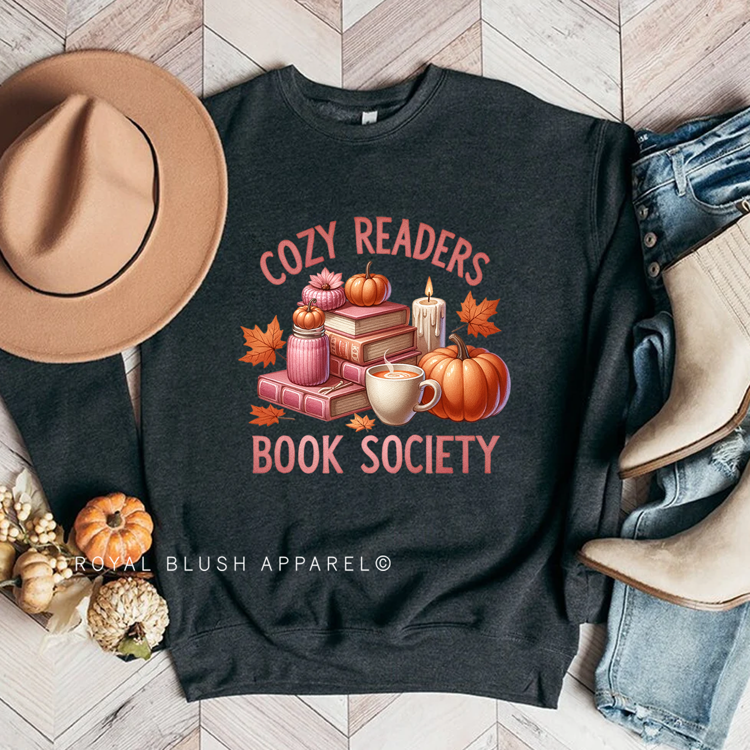 Cozy Readers Book Society Babe Crewneck