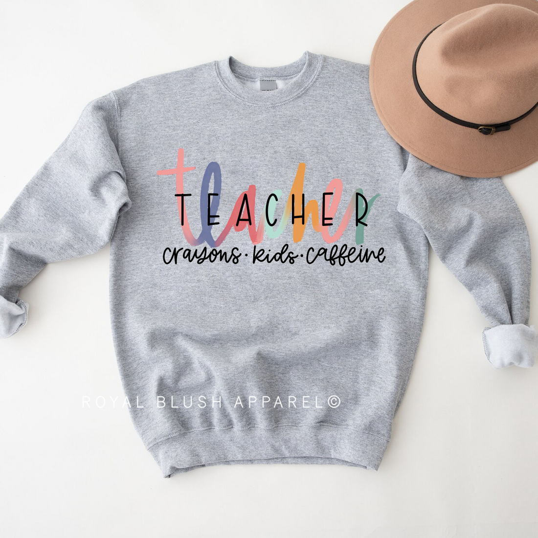 Crayons • Kids • Caffeine Sweatshirt