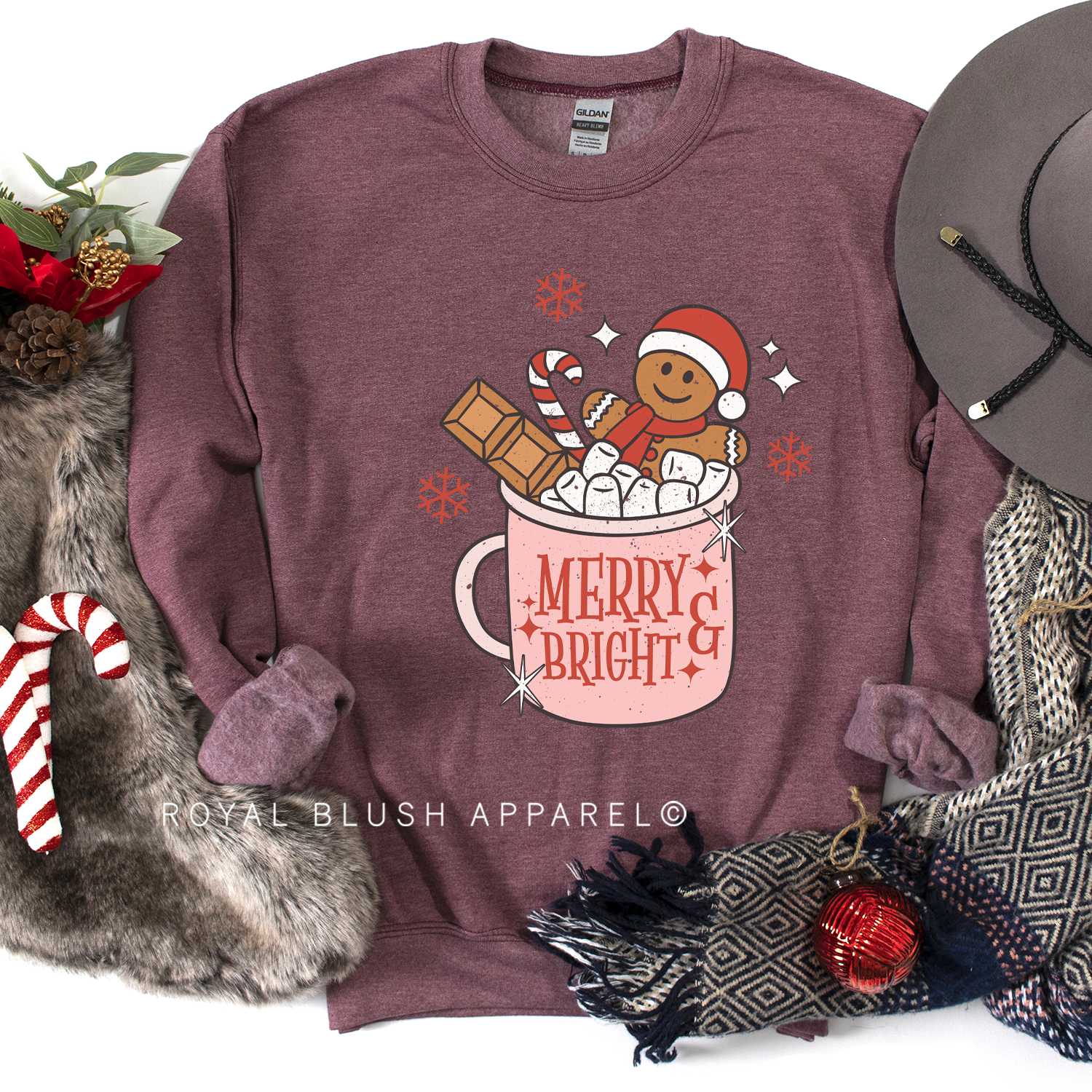 Cup Merry &amp; Bright Sweatshirt