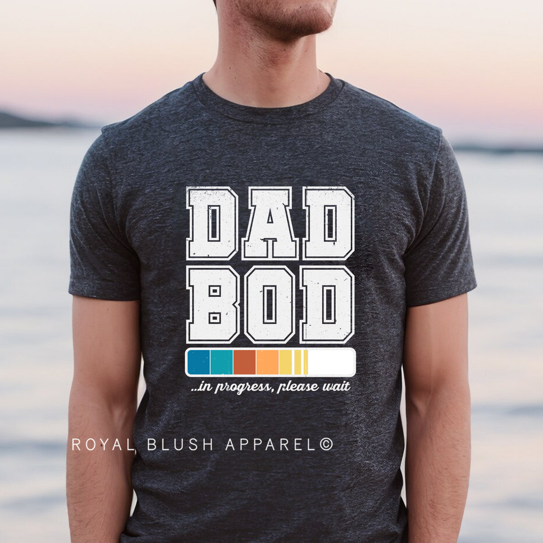 DAD BOD In Progress T-shirt unisexe décontracté