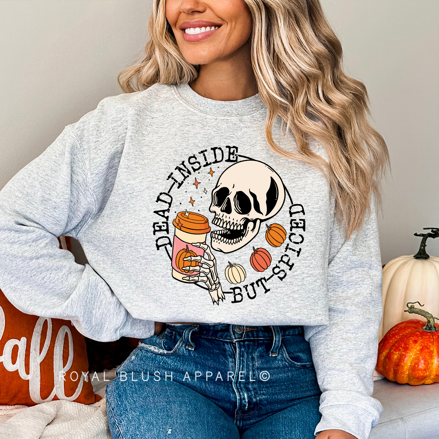 Dead Inside But Spiced Sweatshirt