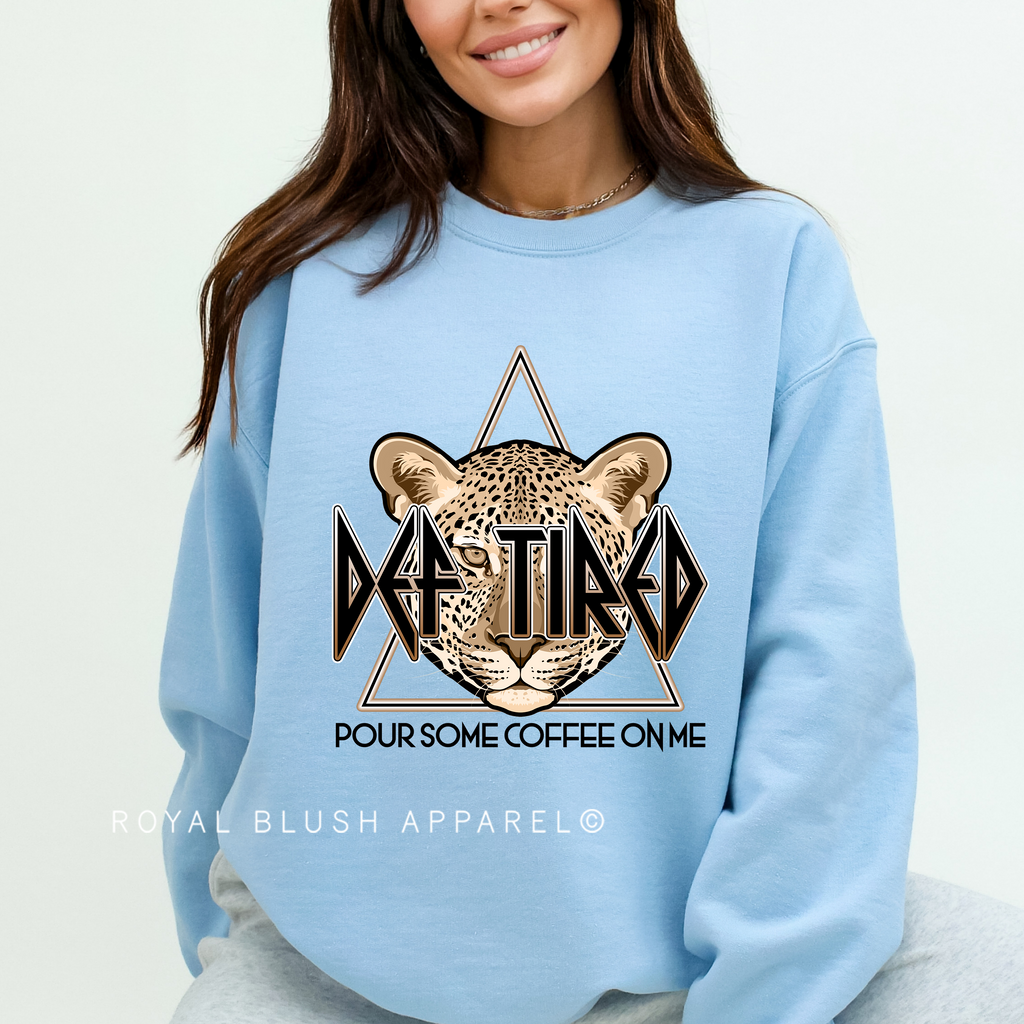 Def Tired graphic sweatshirt
