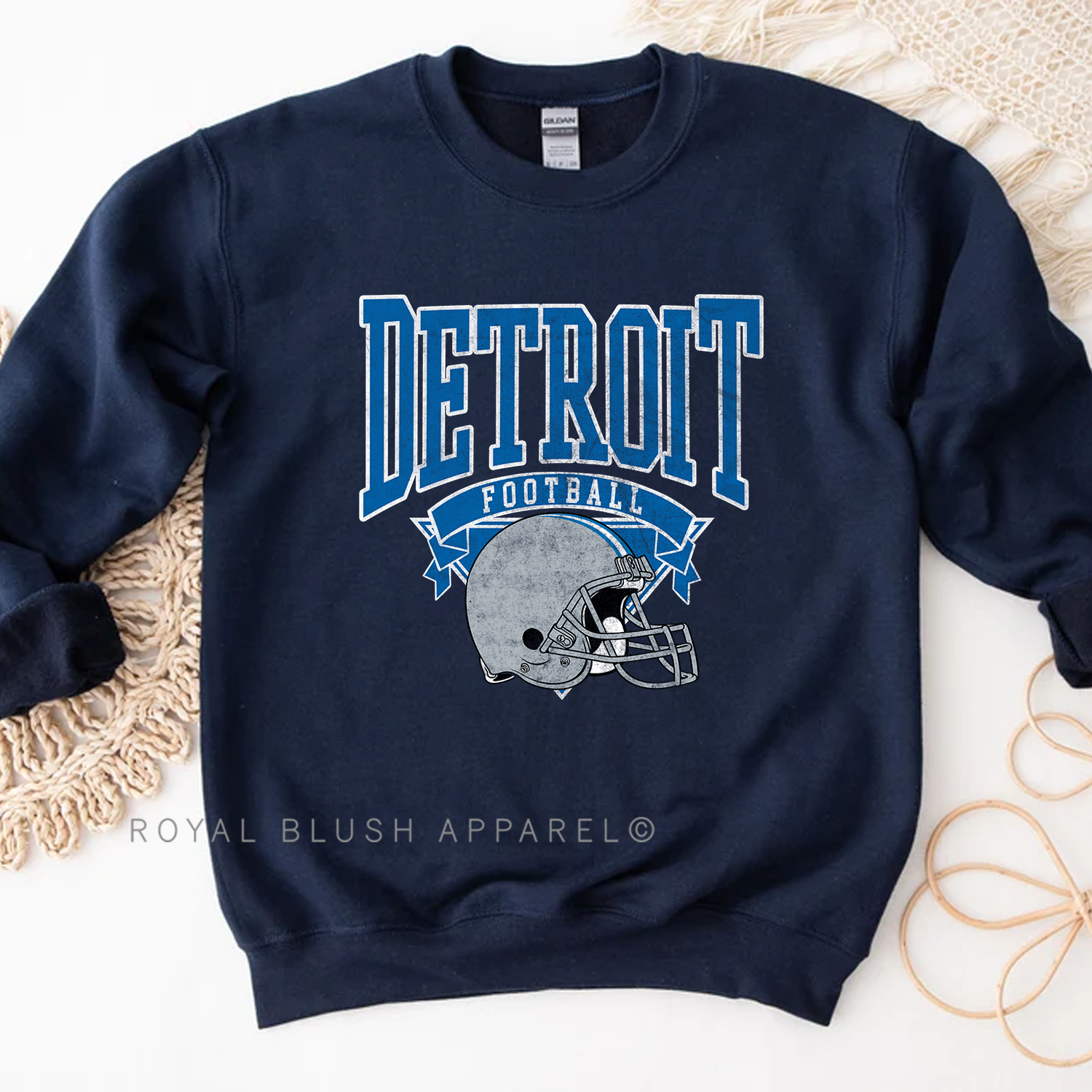 Detroit Football Sweatshirt